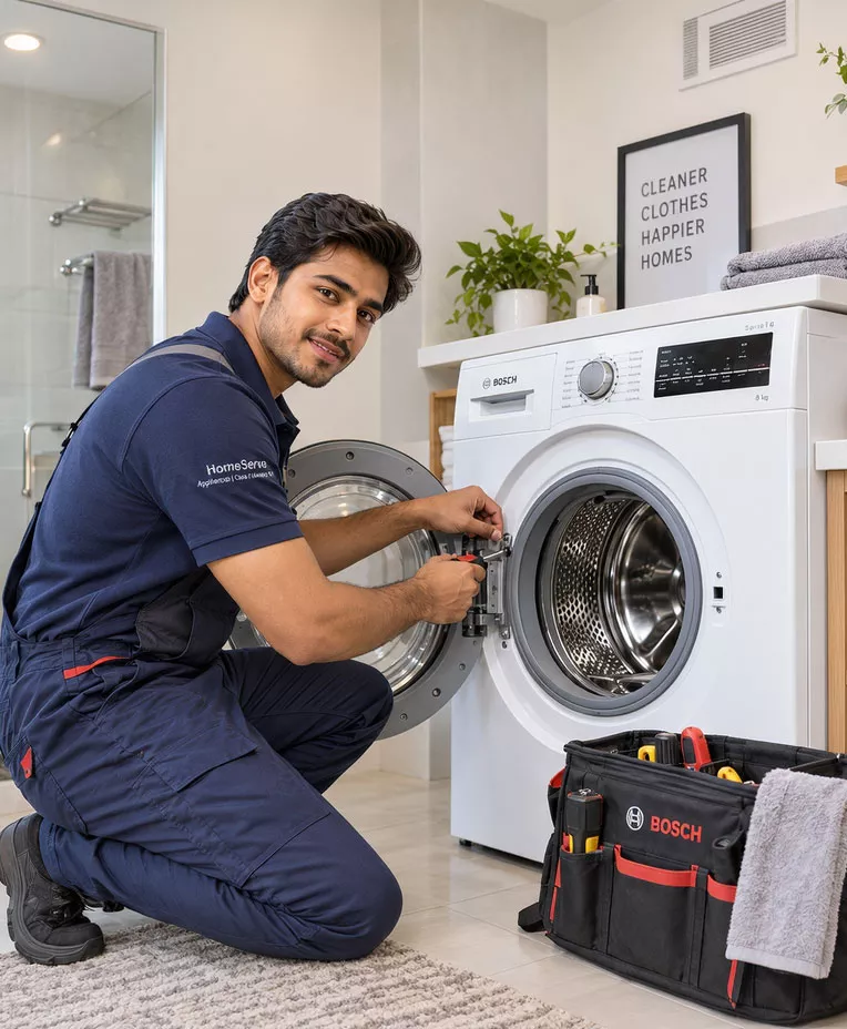 Smartfix Home Care washing machine service areas across Kerala