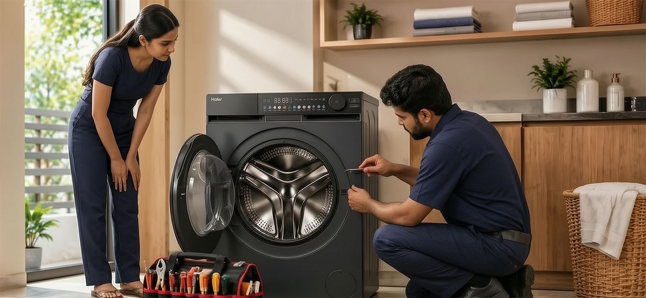 Smartfix Home Care washing machine repair and maintenance services in Kerala
